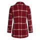 Red  Christmas Scottish Plaid Jacket